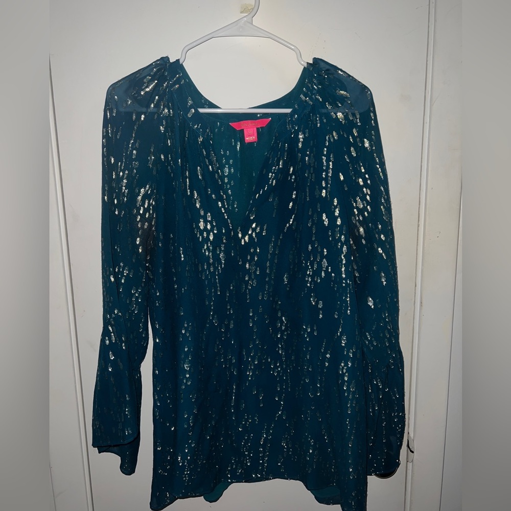 Lilly Pulitzer Matilda Top size XL